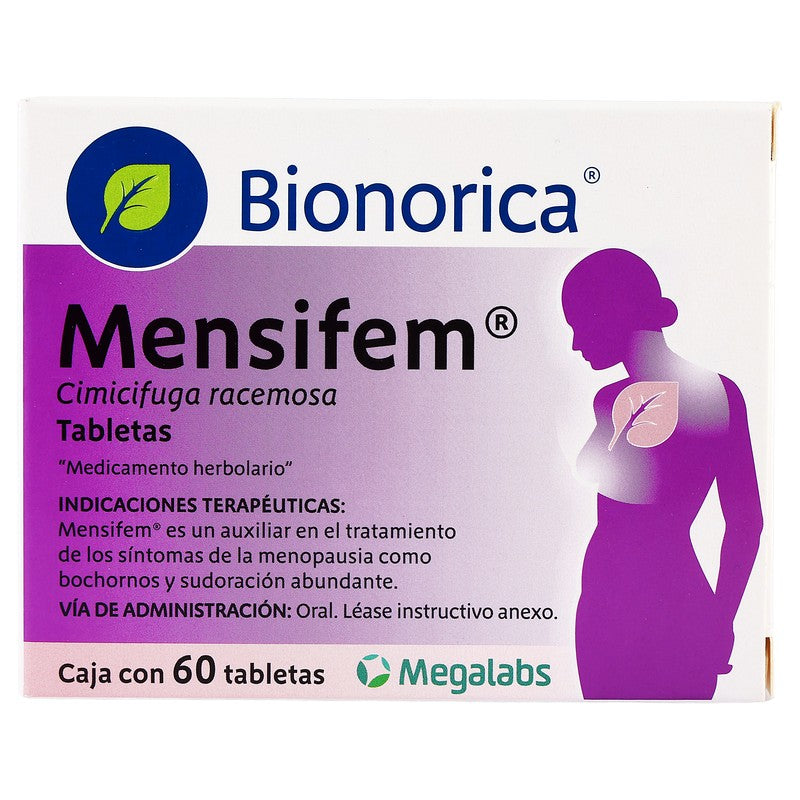 Mensifem Cimicifuga Racemosa Tableta 2.5Mg Con 60 4029799161033