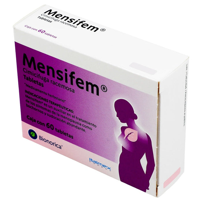 Mensifem (Cimicifuga Racemosa) Tableta 2.5Mg Con 60 4029799161033 perfil 3