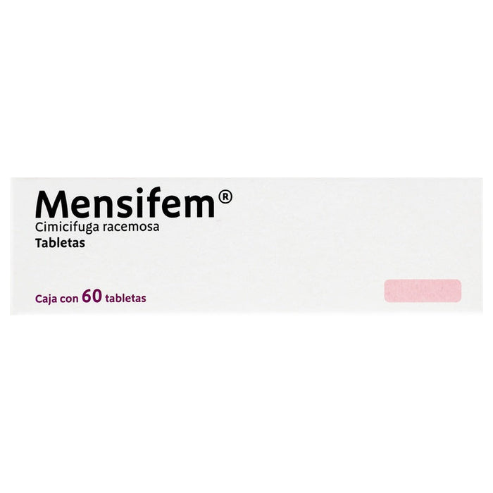 Mensifem (Cimicifuga Racemosa) Tableta 2.5Mg Con 60 4029799161033 perfil 5