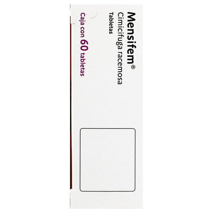 Mensifem (Cimicifuga Racemosa) Tableta 2.5Mg Con 60 4029799161033 perfil 7