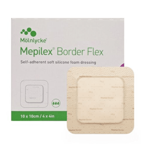 Mepilex Border Flex 10X10Cm Mol081 Con 1 - WeCare Pharma