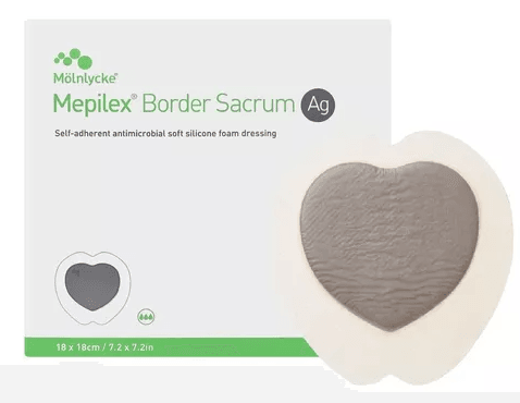 Mepilex Border Sacrum Ag Apósito 18X18Cm - WeCare Pharma