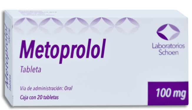 Metoprolol Con 20 Tabletas De 100Mg Schoen - WeCare Pharma