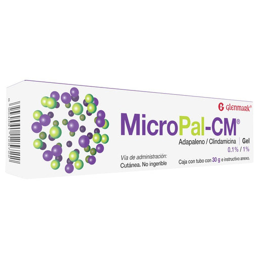Micropal-Cm AdapalenoClindamicina Gel 1 Tubo 30G 8904091125722 2