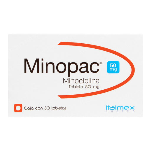 Minopac Minociclina Cap 50Mg C30 7501390913114