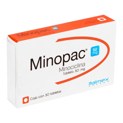 Minopac Minociclina Cap 50Mg C30 7501390913114 2