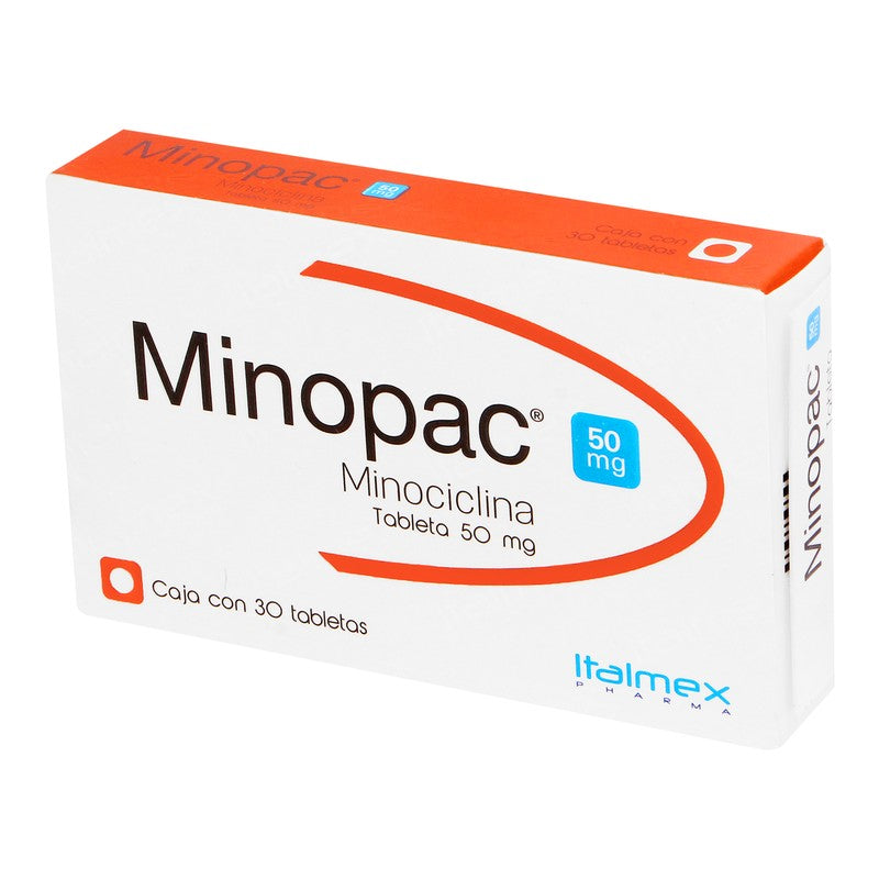 Minopac Minociclina Cap 50Mg C30 7501390913114 3