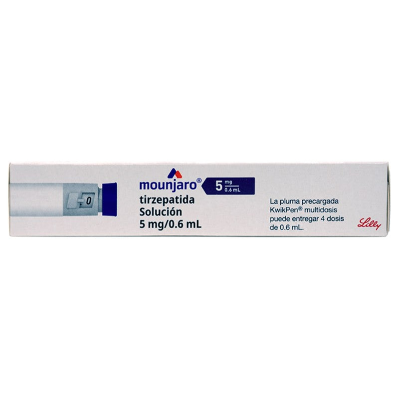 Mounjaro 5 Mg  0.6 Ml Kiwipen Tirzepatida con 1 Pluma 7501082243727 2