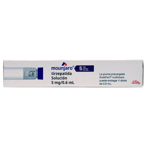 Mounjaro 5 Mg  0.6 Ml Kiwipen Tirzepatida con 1 Pluma 7501082243727 2