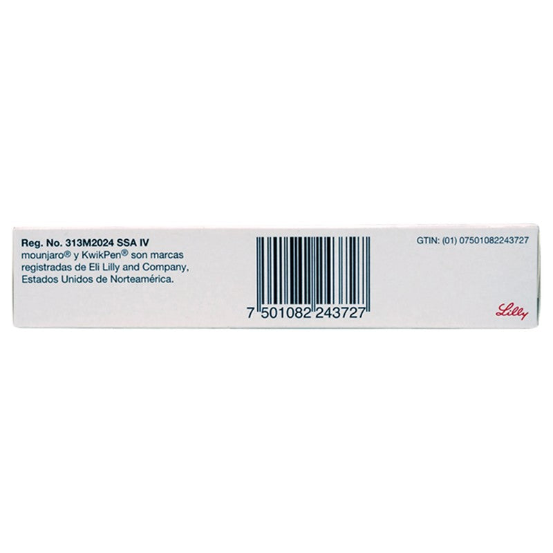 Mounjaro 5 Mg  0.6 Ml Kiwipen Tirzepatida con 1 Pluma 7501082243727 4