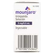 Mounjaro 5 Mg  0.5 Ml Tirzepatida Frasco con 1 Ampula 7501082243642 2