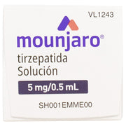 Mounjaro 5 Mg  0.5 Ml Tirzepatida Frasco con 1 Ampula 7501082243642 3