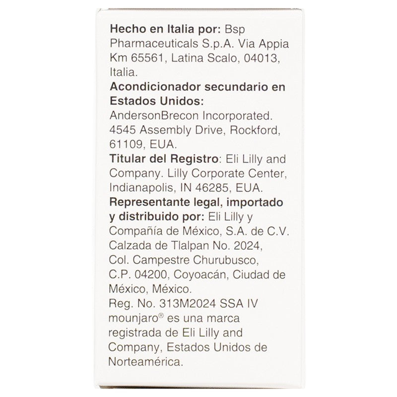 Mounjaro Tirzepatida Frasco Ampolleta 2.5Mg0.5 Ml Con 1 Dosis Unica 7501082243635 4