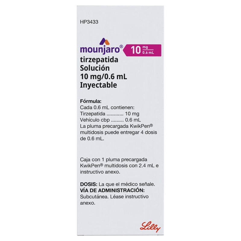 tirzepatide patente FDA approval for Zepbound (tirzepatide) injection, the first and only obesity treatment of its kind that activates both GIP and GLP-1 hormone receptors - Eli Lilly Mounjaro (Tirzepatide) 10mg/0.6ml Kwikpen Prefilled