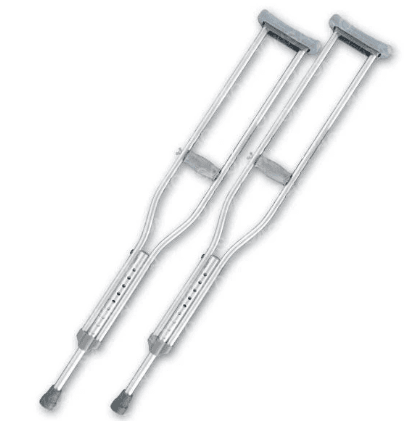 Muleta Axilar Aluminio Eko-Mobility Grande - WeCare Pharma