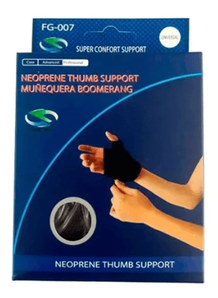 Muñequera Boomerang Pulgar Super Confort Universal - WeCare Pharma