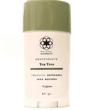 Natural Elements Desodorante Tea Tree En Barra 85G - WeCare Pharma