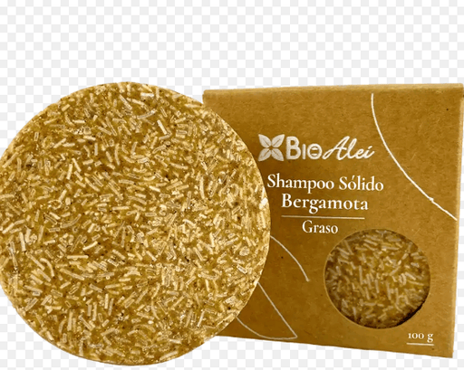 Natural Elements Shampoo Solido De Bergamota 100G - WeCare Pharma