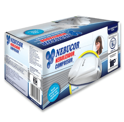Nebulizador Compresor Nebucor Blanco - WeCare Pharma