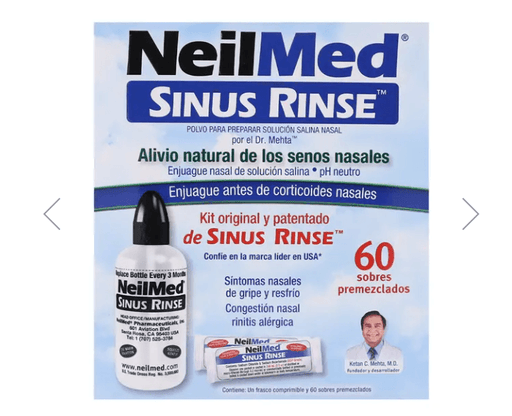 Neilmed Nasaflo Neti Pot Dispositivo De Irrigacion Nasal 240Ml - WeCare Pharma