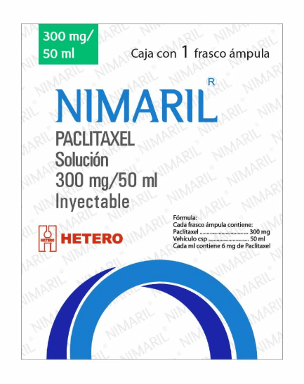 Nimaril (Paclitaxel) Frasco Con Ampolletasolletasolletasolletas 300Mg/50Ml Con 1 - WeCare Pharma