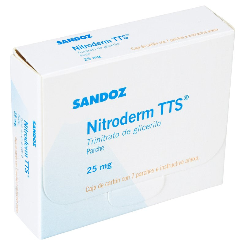 Nitroderm Tts Trinitrato De Glicerilo Parches 255Mg Con 7 7502216936188 2