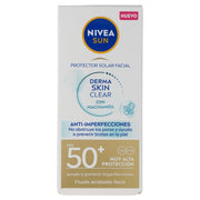 Nivea Derma Skin Clear Protector Solar Facial Fps 50 Anti-Imperfecciones 4006000122892