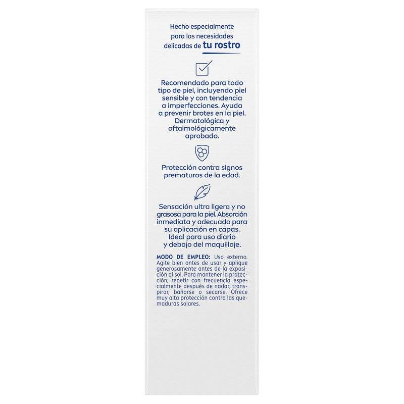 Nivea Derma Skin Clear Protector Solar Facial Fps 50 Anti-Imperfecciones 4006000122892 12
