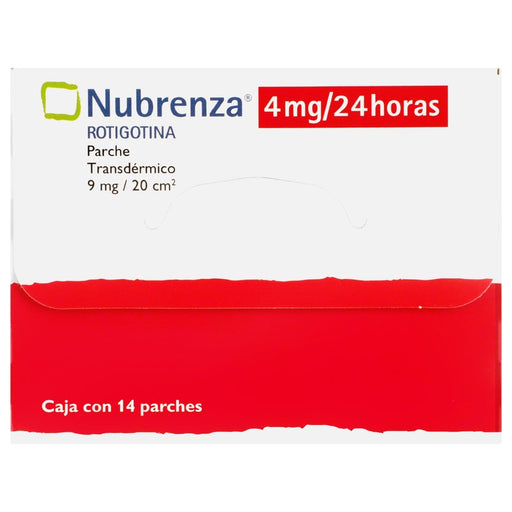 Nubrenza Rotigotina Parche 4Mg24 Horas Con 14 7501088507038