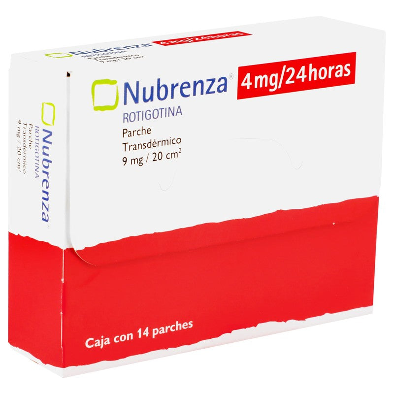 Nubrenza Rotigotina Parche 4Mg24 Horas Con 14 7501088507038 2