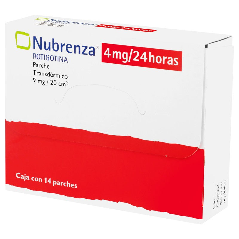 Nubrenza Rotigotina Parche 4Mg24 Horas Con 14 7501088507038 3