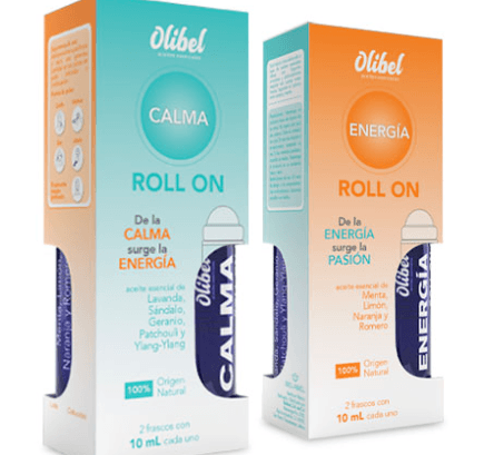 Olibel Aceite Calma Y Energia Roll On Con 2Pz - WeCare Pharma