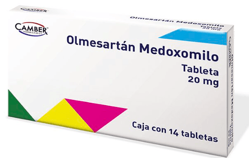 Olmesartan Medoxomilo Con 14 Tabletas De 20Mg Camber - WeCare Pharma