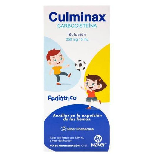 Culminax Ped Solución 250Mg5Ml 150Ml Carbocisteina 7502009747786