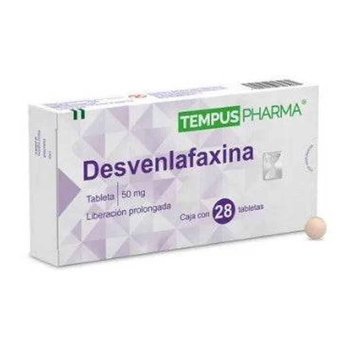 Desvenlafaxina 50Mg Con 28 Tempuspharma Tabletas 7501249603982