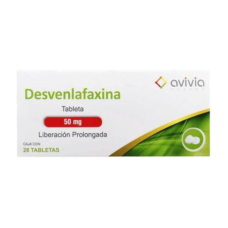 Desvenlafaxina Lp 100Mg Con 28 Avivia Tabletas 7503049078137