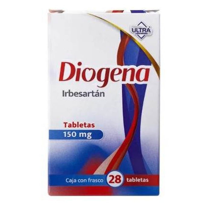 Diogena 150Mg Con 28 Tabletas Irbesartan 7502216809796