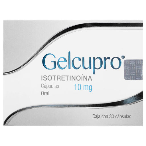 Gelcupro Isotretinoina Capsulas 10Mg Con 30 7503008344884