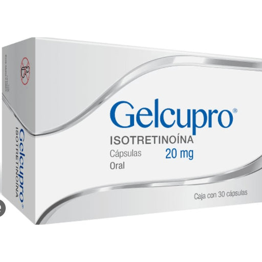 Gelcupro Isotretinoina Capsulas 20Mg Con 30 7503008344891