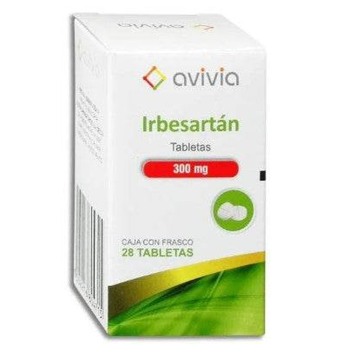 Irbesartan 300Mg Con 28 Avivia Tabletas 7502216804715