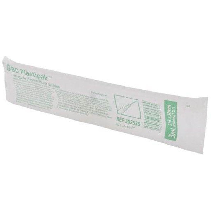 Jeringa 3Ml 21Gx32M Con 1 Pieza Bd Plastipak 7501073025394, 5