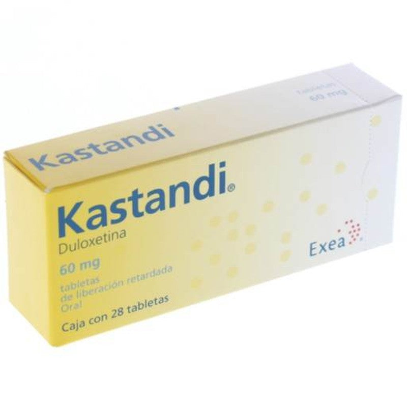 Kastandi 60Mg Con 28 Tabletas Duloxetina 7501314705283, 4