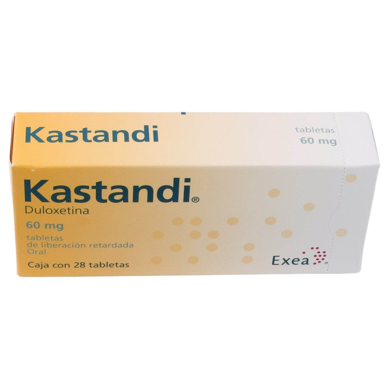 Kastandi 60Mg Con 28 Tabletas Duloxetina 7501314705283, 5