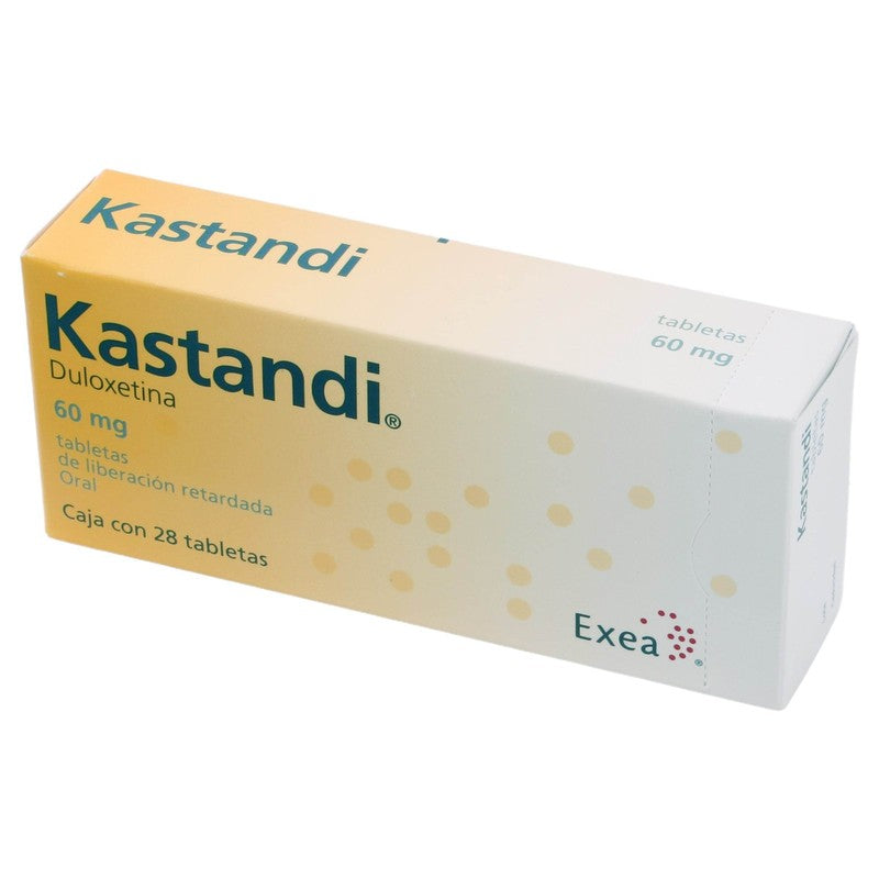 Kastandi 60Mg Con 28 Tabletas Duloxetina 7501314705283, 7