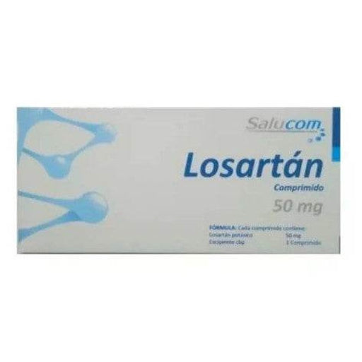 Losartan 50Mg Con 30 Salucom Comprimidos 7501125173912