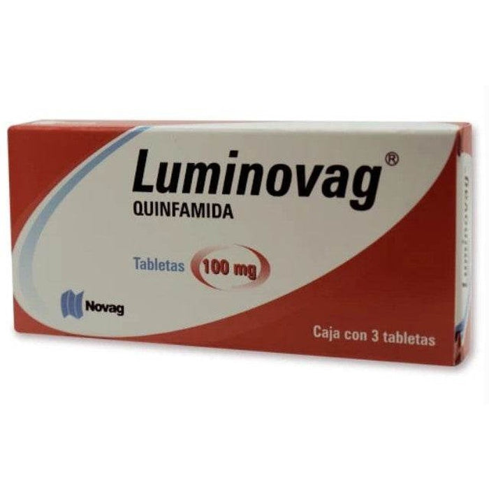 Luminovag 100Mg Con 3 Tabletas Quinfamida 7501075713169