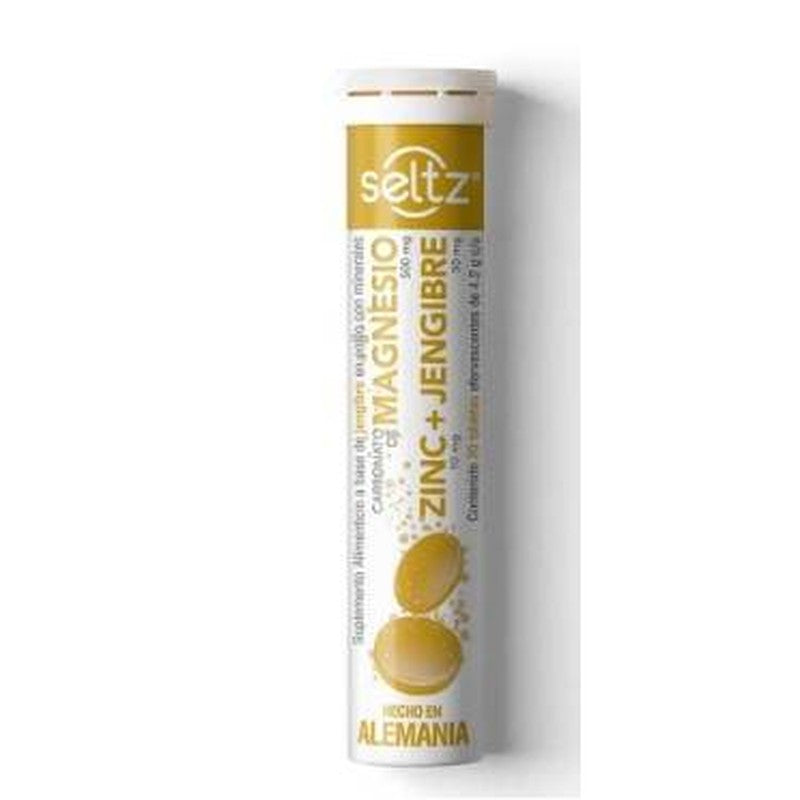 MagnesioZincJengibre Efervecente V 4.2G Con 20 Seltz Tabletas 4022679143501