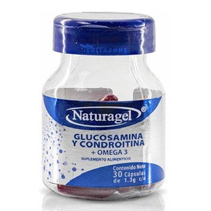 Naturagel 1.3G Con 30 Capsulas GlucosaminaCondroitinaOmega 3 7503029005856
