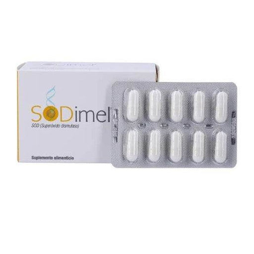 Sodimel Con 60 Capsulas Superoxido Dismutasa 7502002460897