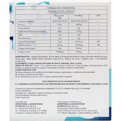 Tesiflex Duo Suplemento Alimenticio Sobres 11G Con 30 7501089805041, 2